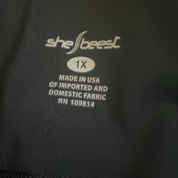 Shebeest tri collection shorts, size 1x - Picture 4 of 11